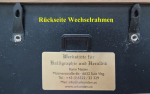 Urkundenrahmen Braun - Gold