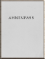 Preview: Ahnenpass Nr. 1  Grösse: A5 für 1-31 Ahnen.