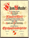 Urkunden Ehrenkommandant