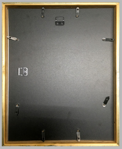 Urkundenrahmen SP 1418 schmal in Gold Größe: 30 x 40 cm.